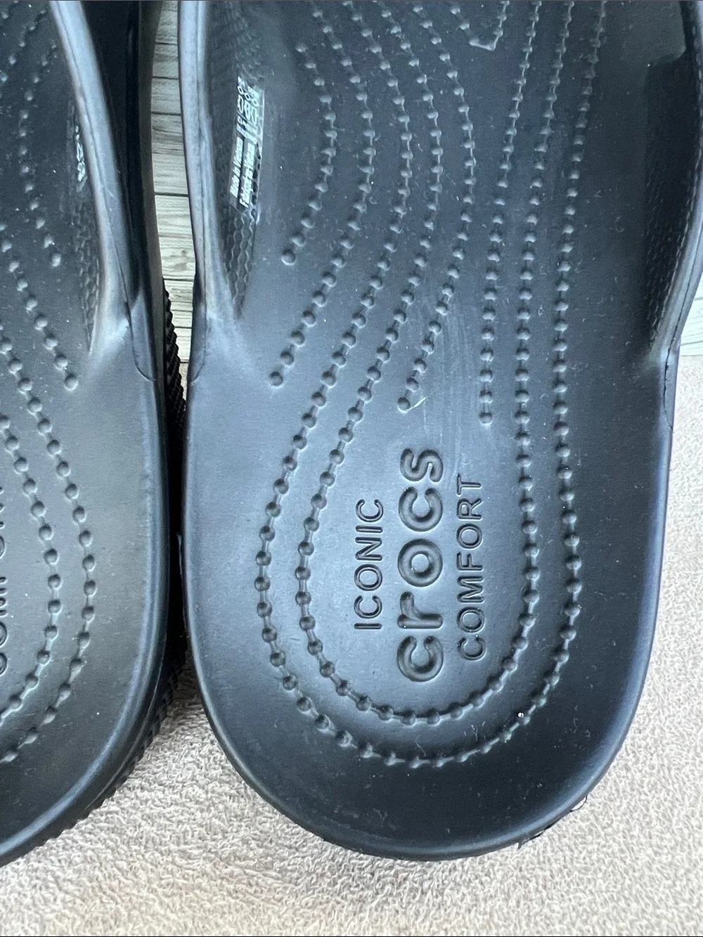 CROCS Black Men’s Bayla II Flip Sandals
